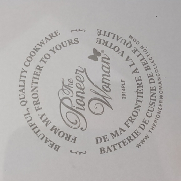 Pioneer Woman Floral Enamel Teapot with Stainless Steel Handle. - Picture 12 of 13